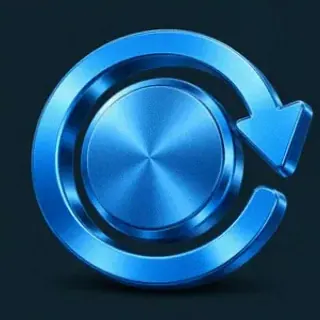 Gold circular arrow — VegaStars